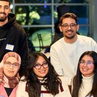 International Anchor Allies Winter 2026 First Mixer - A group of ladies and gentlemen pose for a picture